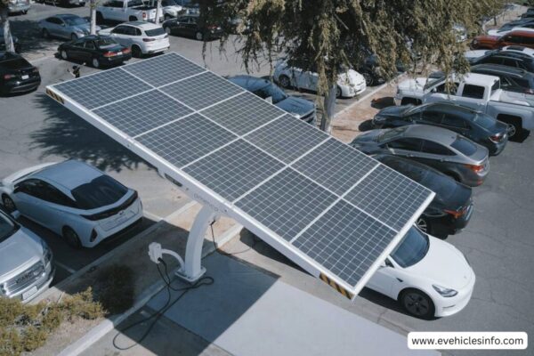 Solar Powered Charging Station For Electric Vehicles